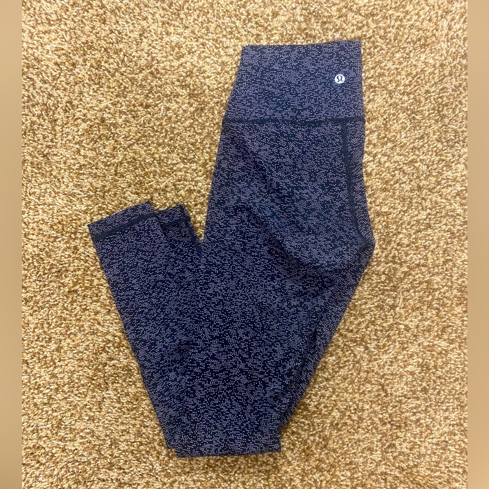 Size 4 lulu lemon high waisted leggings